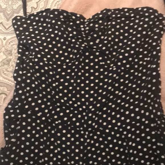 Polka Dot Cotton Jumpsuit - Picture 2 of 2